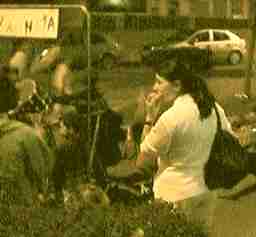 Per davant era una rua infantil